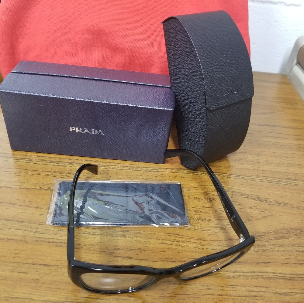 Black Frame Prada Glasses